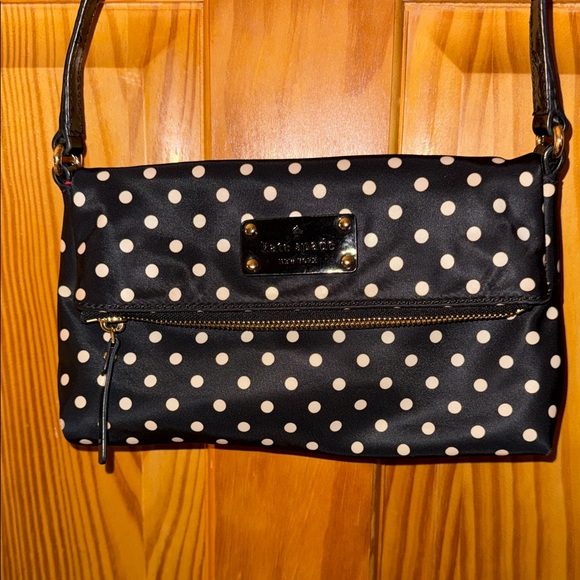 Kate Spade Black Polka Dot Crossbody Bag - Picture 2 of 5